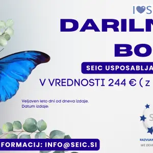 Vrednostni darilni bon 244 EUR (z DDV)